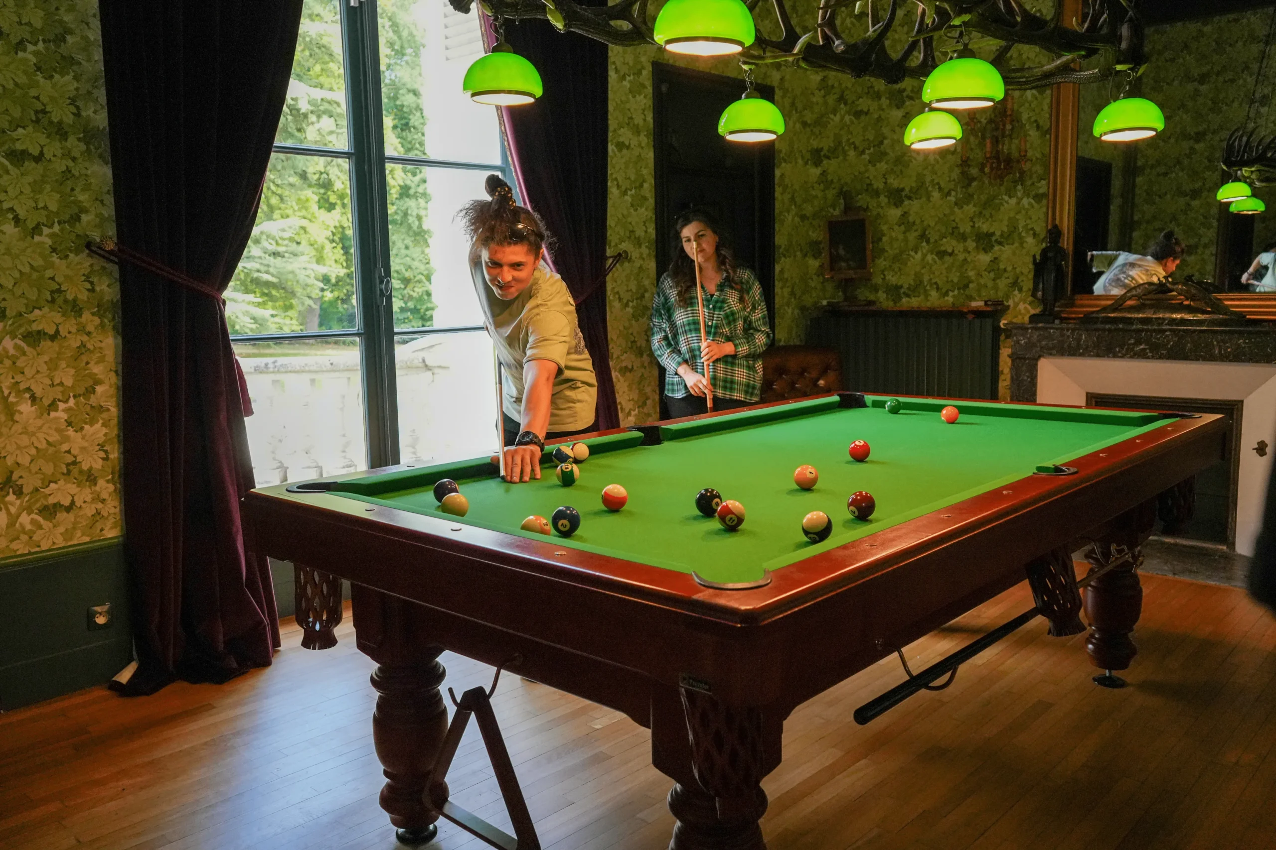 2. Playing Billiards